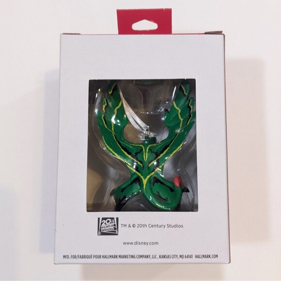 New Hallmark Avatar Banshee Christmas Ornament 2022 Green Pandora Dragon Figure - Picture 3 of 5
